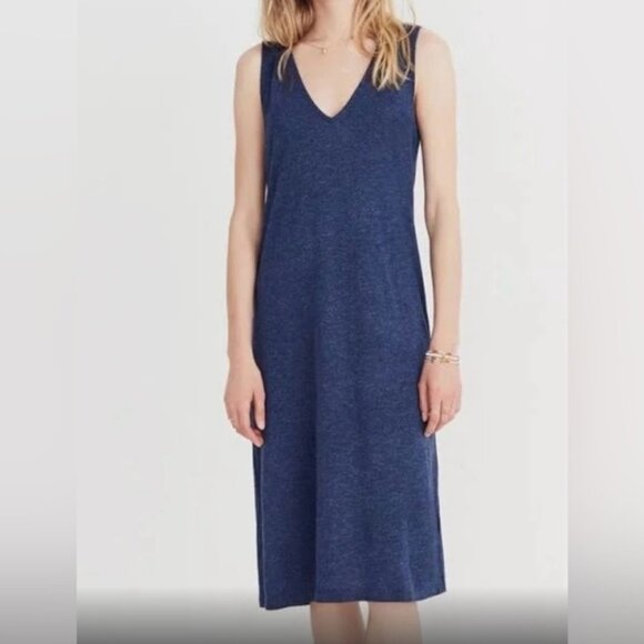 Madewell sleeveless V neck dress. Size medium. - Picture 1 of 6